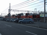 ディーゼル機関車たち 水戸駅